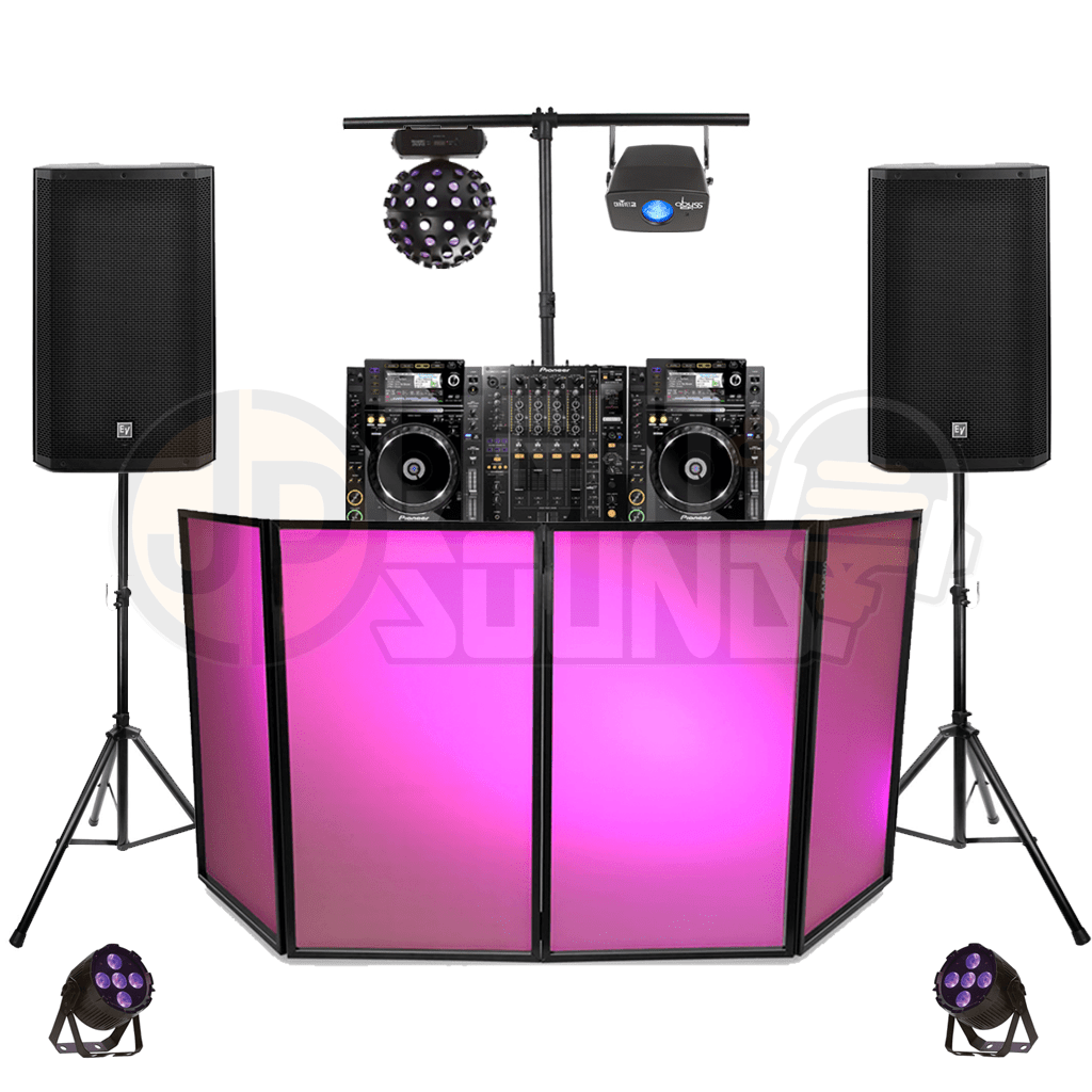 Elegant Dj Facade Event Package Jp Event Dj Hire